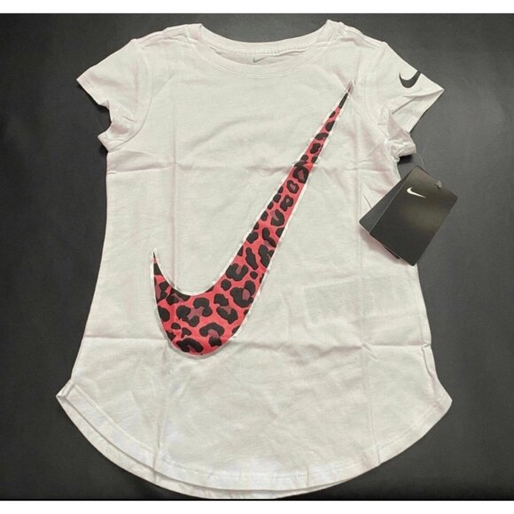NWT Nike Leopard Print Athletic Set Girls Size 6 - Picture 2 of 3